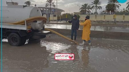 محافظ الاسكندرية يتابع جميع اعمال الاجهزه التنفيذية بالمحافظة للتعامل مع تداعيات نوة الكرم 4