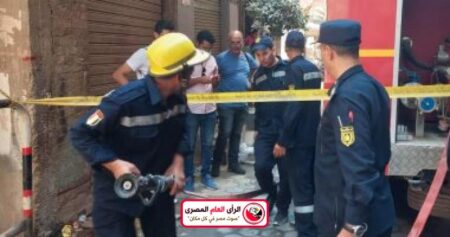 وفاة 5 أشخاص من أسرة واحدة ونجاة فتاة من حريق بمنطقة شبرا 9
