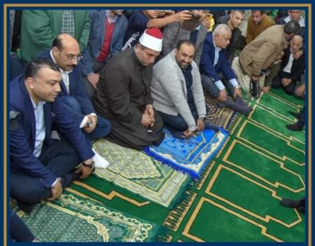 النائب أحمد المصري يشارك افتتاح مسجد أبوزيد بحي وسط بالإسكندرية بسعة 300 مصلي من الرجال والنساء 5