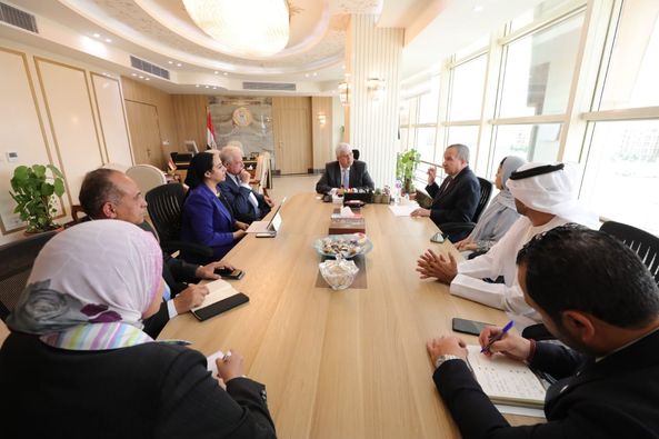 وزير التعليم العالي و محافظ جنوب سيناء يلتقيان لبحث ملفات التعاون المشتركة 3