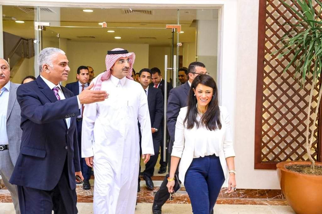 وزيرة التعاون الدولي و الرئيس التنفيذي للصندوق السعودي للتنمية في جولة تفقدية لجامعة الملك سالمان بشرم الشيخ 4