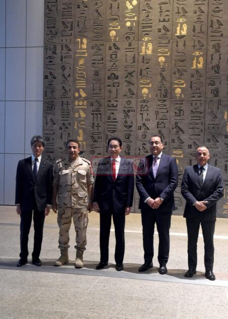 رئيس الوزراء يستقبل نظيره الياباني بالمتحف المصري الكبير ويعقدان مؤتمرا صحفيا مشتركا 16