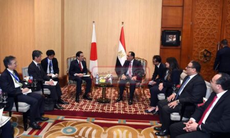 رئيس الوزراء يستقبل نظيره الياباني بالمتحف المصري الكبير ويعقدان مؤتمرا صحفيا مشتركا 17