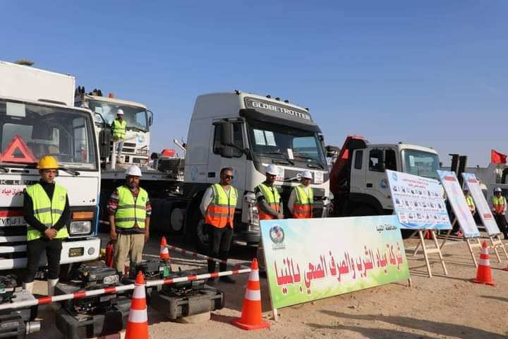 "تنفيذ اصطفاف للسيارات والمعدات الهندسية بالمنيا لمواجهة سوء الأحوال الجوية والكوارث" 4