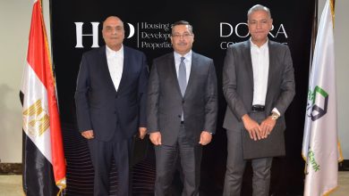 شركة التعمير والإسكان للاستثمار العقاري HDP   توقع عقد مقاولات مع الشركة الهندسية للإنشاء والتعمير CRC-DORRA 10