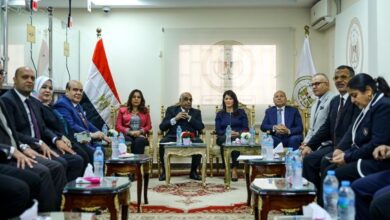 وزراء «التخطيط والتنمية الاقتصادية والتعاون الدولي» و«التنمية المحلية» و«العدل» يفتتحون مأمورية الشهر العقاري والتوثيق بعين شمس 9