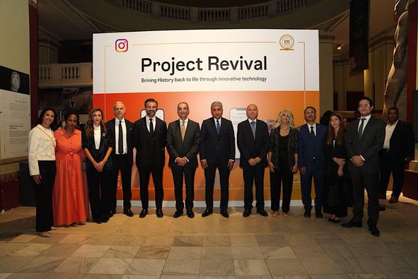 وزير السياحة والآثار يطلق مشروعProject Revival لإحياء التاريخ المصري القديم بتجربة تفاعلية عبر تقنية الواقع المعزز في المتحف المصري بالتحرير والمتحف القومي للحضارة المصرية 1