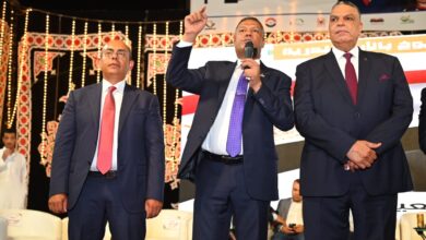 حمزه بمؤتمر الشعب الجمهوري الشعب السكندري يستحق منا الكثير وجميعا نعمل من اجل الوطن والمواطن 