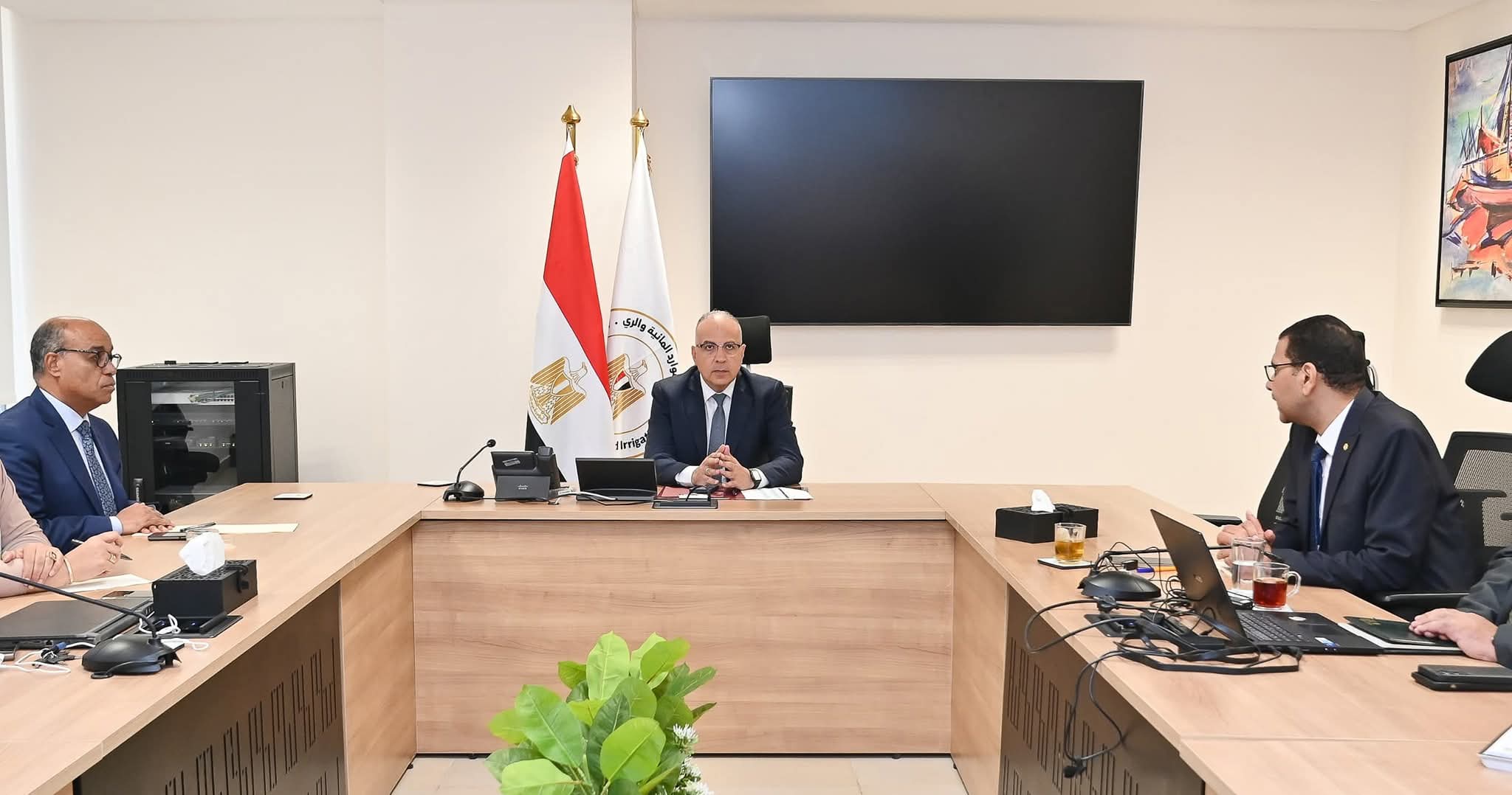 وزير الري