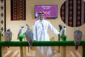 "فالكون ميوز" تُشارك بـ 100 صقر في المزاد الدولي لمزارع إنتاج الصقور بالرياض