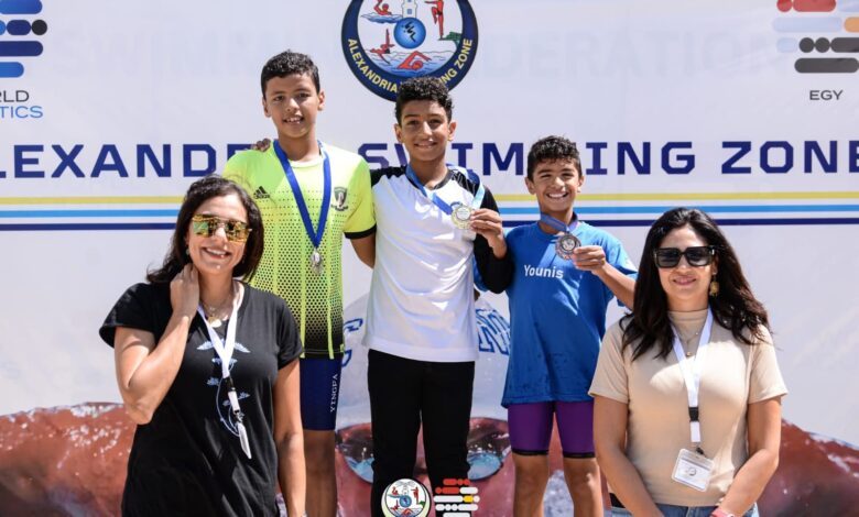 "فارس "يحصد 6 ميداليات ببطولة الإسكندرية ووسط الدلتا الصيفية للسباحة 2025