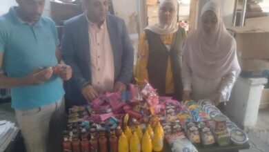 تموين الإسكندرية يضبط سلع غذائية منتهية الصلاحية