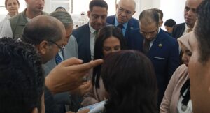 خالد ومايا يفتتحان مركز التأهيل الشامل ببرج العرب بالإسكندرية