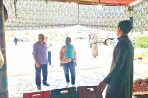 نهي خليفة تشن حملات ميدانية ببرج العرب بالإسكندرية 