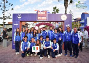 العلمين الجديدة:تفتتح بطولة العالم للسباحة والزعانف" ببورتو مارينا"