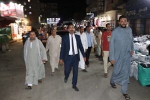 التفاف الأهالي حول "الأمير فيصل" مرشح الشباب بالدائرة الخامسه بالإسكندرية