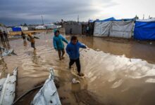 غزة تحت عاصفة