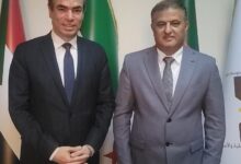 المسلماني ورئيس إتحاد الإعلاميين الأفريقي الآسيوي يبحثان التعاون في التدريب والمؤتمر الثالث للاتحاد