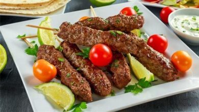 الكفتة المشوية