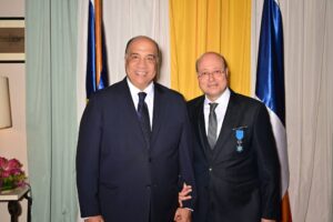 وكيل النقل والمواصلات: يشارك في احتفالية وسام الاستحقاق الوطني الفرنسي بالاسكندريه