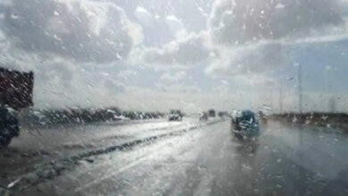 أمطار رعدية