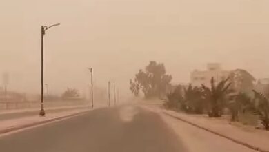 أمطار رعدية