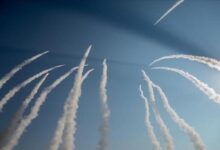 رشقة صاروخية