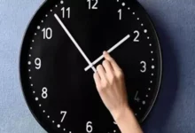تغيير الساعة