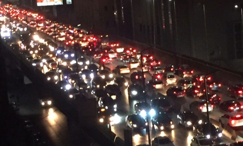 كثافات مرورية