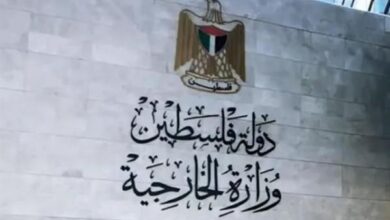 الخارجية الفلسطينية
