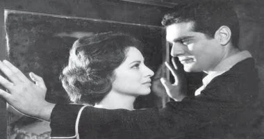 عمر الشريف وفاتن حمامة