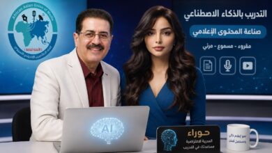 المساعدة الافتراضية “حوراء” تبهر متدربي اتحاد الإعلاميين الأفرو آسيوى -- تجربة تدريبية غير مسبوقة تمزج بين الإنسان والذكاء الاصطناعي برعاية السفير محمد العرابي رئيس منظمة تضامن الشعوب الأفريقية الاسيوية عاش 97 متدربًا من 17 دولة افريقية وآسيوية تجربة تدريبية غير مسبوقة خلال فعاليات دورة “استخدام الذكاء الاصطناعي في صناعة المحتوى الإعلامي (المقروء – المسموع – المرئي)” التي ينظمها اتحاد الإعلاميين الأفرو آسيوي، بعدما تفاعلوا مع المدربة الافتراضية “حوراء”، وهي مساعد ذكي ابتكره خبير تطبيقات الذكاء الاصطناعي أشرف مفيد ليشارك في تقديم المحتوى التدريبي إلى جانب المدرب، في خطوة تعد من التجارب الرائدة في توظيف الذكاء الاصطناعي داخل البرامج التدريبية المتخصصة. وشهدت جلسات التدريب حالة من الدهشة والانبهار بين المتدربين، الذين وجدوا أنفسهم في حوار مباشر مع “حوراء”، حيث أجابت عن الأسئلة، وشاركت في شرح المفاهيم، وقدمت أمثلة عملية، بما أتاح للمشاركين فرصة الحصول على المعرفة من خلال تفاعل حي مع تقنيات الذكاء الاصطناعي نفسها، وهو ما أضفى على البرنامج التدريبي طابعًا مختلفًا وجعل التجربة أكثر تفاعلاً وواقعية. وأكد أشرف مفيد أن فكرة “حوراء” جاءت انطلاقًا من رؤية تستهدف تطوير أساليب التدريب التقليدية، من خلال دمج المدرب البشري مع مساعد ذكي قادر على التفاعل مع المتدربين بصورة طبيعية، بما يعزز من جودة العملية التدريبية ويرفع مستوى المشاركة، ويمنح المتدربين تجربة عملية تعكس مستقبل التعليم والتدريب المعتمد على تقنيات الذكاء الاصطناعي. من جانبه، أشاد الكاتب الصحفي نزار الخالد، رئيس اتحاد الإعلاميين الأفرو آسيوي، بالتجربة، مؤكدًا أن الاتحاد يحرص على تبني المبادرات المبتكرة التي تواكب التطورات العالمية في مجال الذكاء الاصطناعي. وقال: “ما شاهدناه خلال هذه الدورة يمثل نموذجًا متقدمًا للتدريب الحديث، ويعكس قدرة الكفاءات العربية على ابتكار حلول تعليمية وتدريبية تضع المتدرب في قلب التجربة، وليس مجرد متلقٍ للمعلومة. ونفخر بأن يحتضن الاتحاد هذه المبادرة المتميزة التي قدمها الأستاذ أشرف مفيد، والتي تمثل إضافة حقيقية لمسيرة تطوير التدريب الإعلامي في المنطقة.” ويواصل اتحاد الإعلاميين الأفرو آسيوي تنظيم الدورة التدريبية بمشاركة 97 متدربًا من 17 دولة، ضمن جهوده الرامية إلى إعداد كوادر إعلامية قادرة على توظيف أدوات الذكاء الاصطناعي في إنتاج المحتوى الإعلامي المقروء والمسموع والمرئي، بما يواكب التحولات الرقمية المتسارعة ويعزز من كفاءة الإعلاميين في مختلف التخصصات.