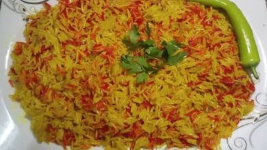 رز بالزعفران