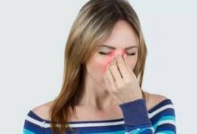 آلام الأنف