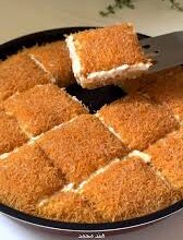 بسبوسة بالقشطة