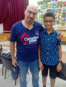 يوسف محمد عبد العزيز والمخرج فيصل الشناوي