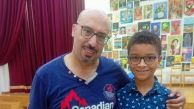 يوسف محمد عبد العزيز والمخرج فيصل الشناوي
