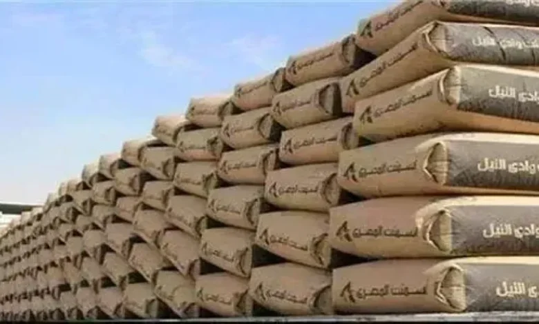 طن الأسمنت