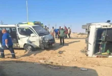 تصادم سيارتين