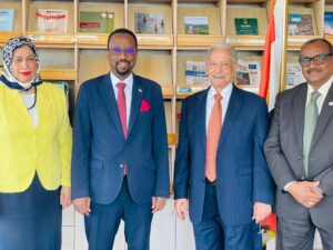 وزير الثقافة والإعلام والآثار والسياحة السوداني يبحث مع المجلس المصري للشئون الخارجية تطورات السودان وآفاق التعاون