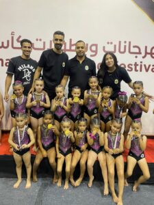 كاميليا الهواري تحصد الميدالية الذهبية في كأس مصر للجمباز الفني تحت 6 سنوات