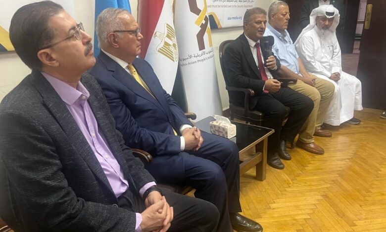السفير العرابي يطلق بطاقات عضوية اتحاد الإعلاميين الأفريقي الآسيوي 