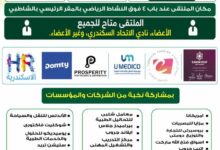 نادي الاتحاد السكندري ينظم ملتقى توظيف يوفر أكثر من 1000 فرصة عمل للشباب