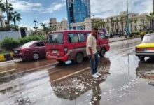 أمطار متفاوتة