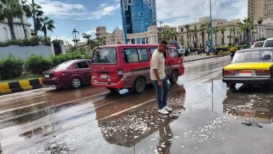 أمطار متفاوتة