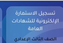 استمارة الإعدادية